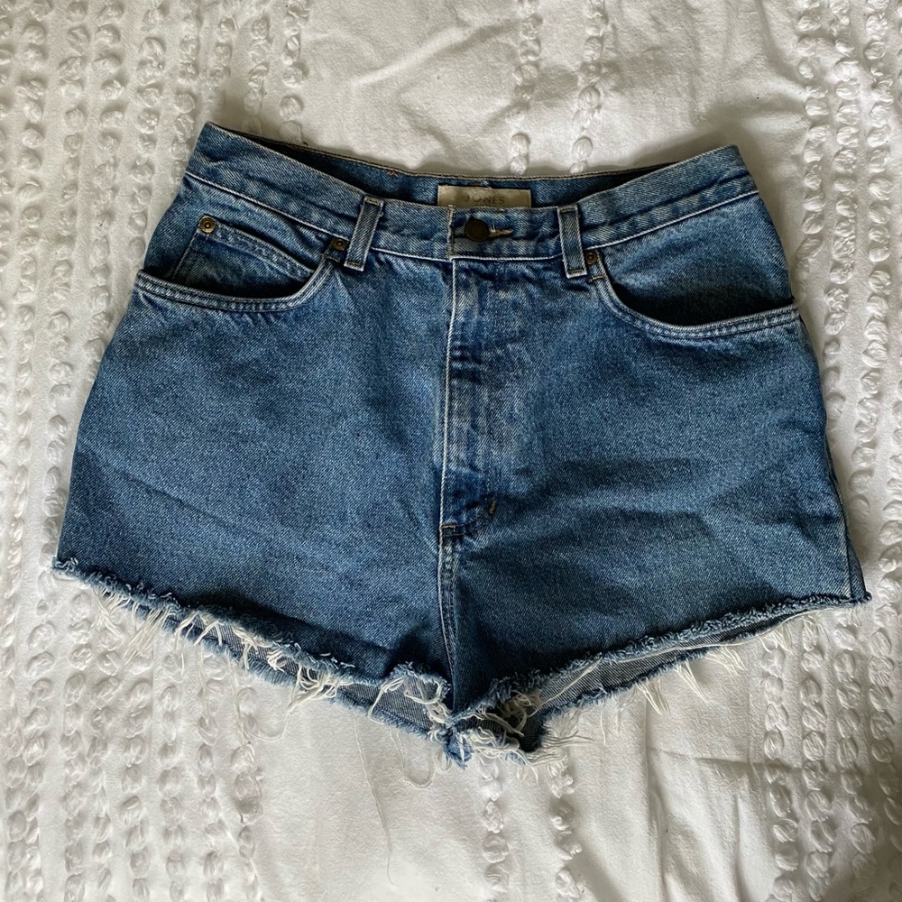 Vintage denim cutoffs